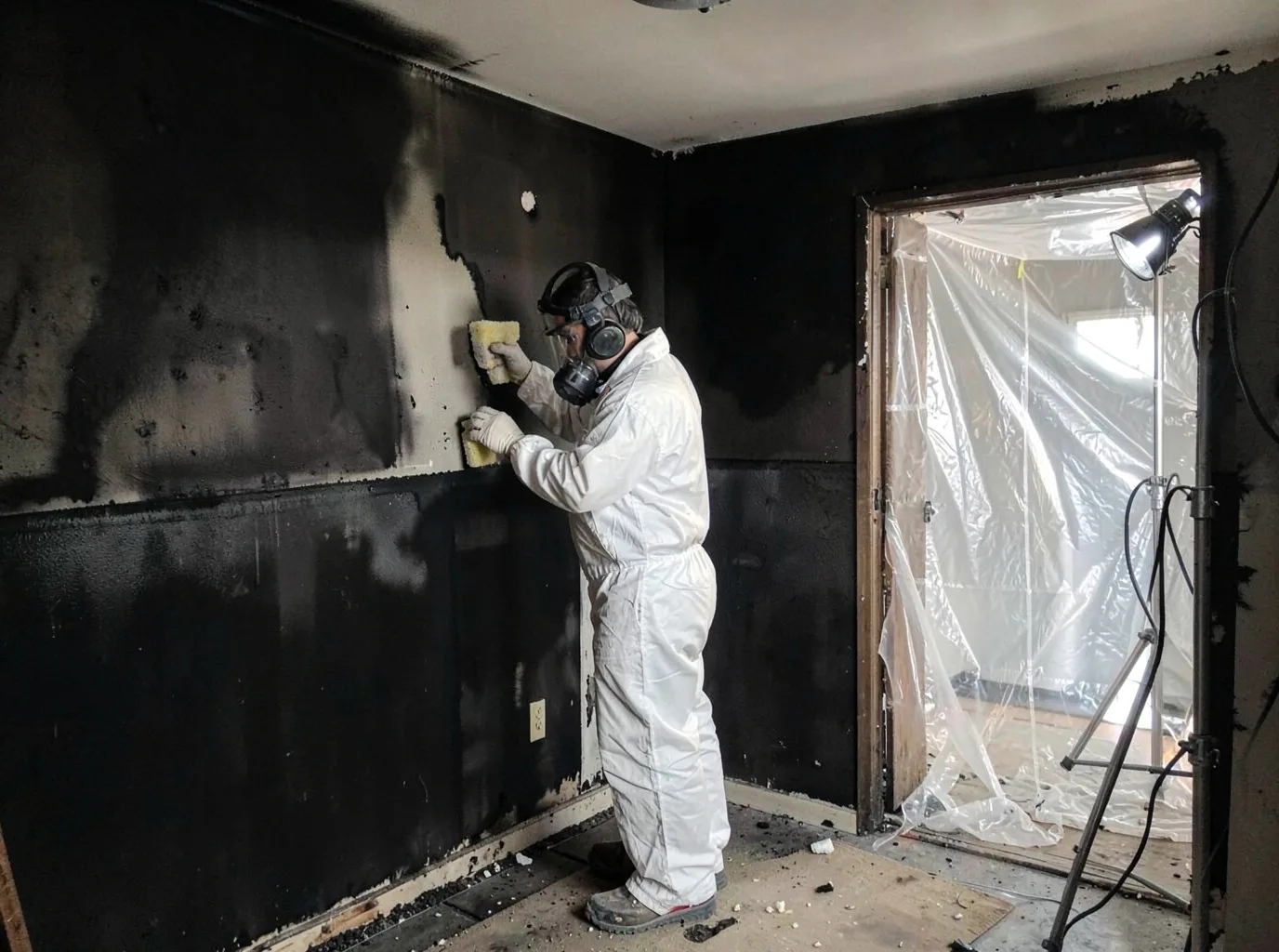 Fire Damage Restoration company in New Hudson, MI